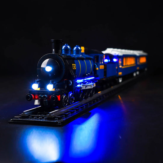 BrickBling - LED Licht Set für LEGO Der Orientexpress (21344) inkl. Fernbedienung