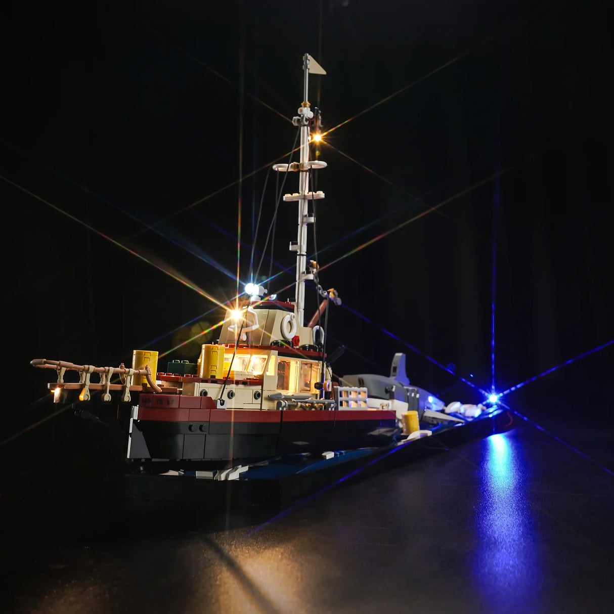 LED Licht Set für LEGO Der weisse Hai (21350) inkl. Fernbedienung