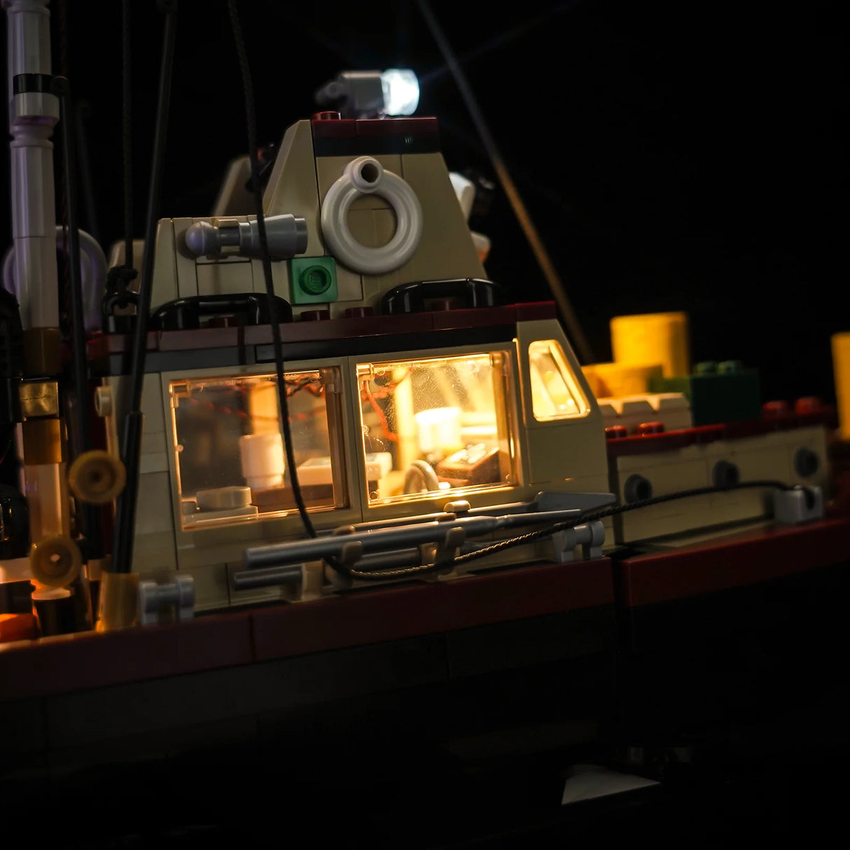 LED Licht Set für LEGO Der weisse Hai (21350) inkl. Fernbedienung