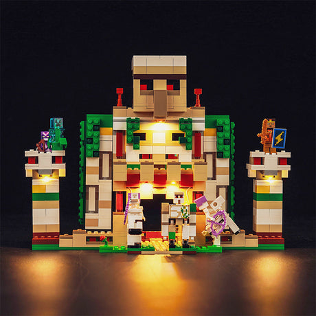 LED Licht Set für LEGO Die Eisengolem-Festung (21250)