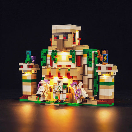LED Licht Set für LEGO Die Eisengolem-Festung (21250)