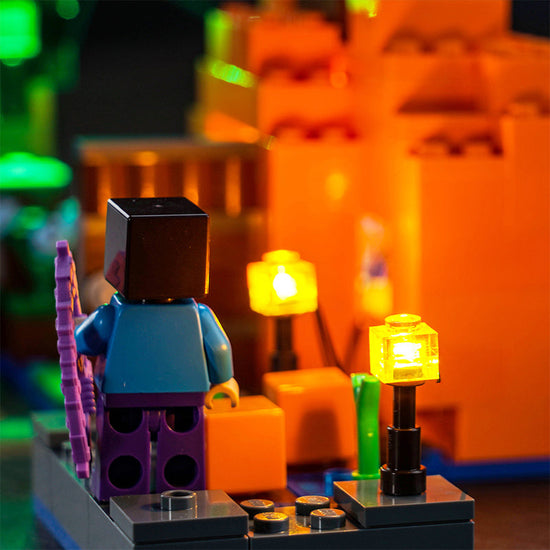 BrickBling - LED Licht Set für LEGO Die Kürbisfarm (21248)