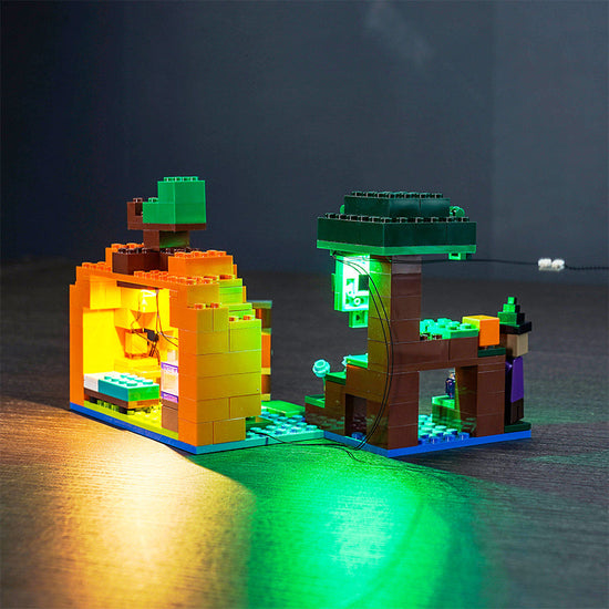 BrickBling - LED Licht Set für LEGO Die Kürbisfarm (21248)