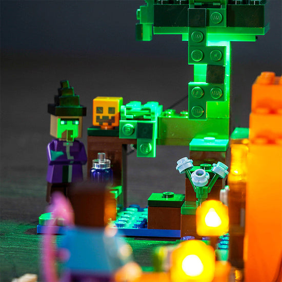 BrickBling - LED Licht Set für LEGO Die Kürbisfarm (21248)