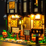 LED Licht Set für LEGO Disney Hocus Pocus: Das Hexenhaus der Sanderson-Schwestern (21341) inkl. Fernbedienung