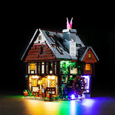 LED Licht Set für LEGO Disney Hocus Pocus: Das Hexenhaus der Sanderson-Schwestern (21341) inkl. Fernbedienung