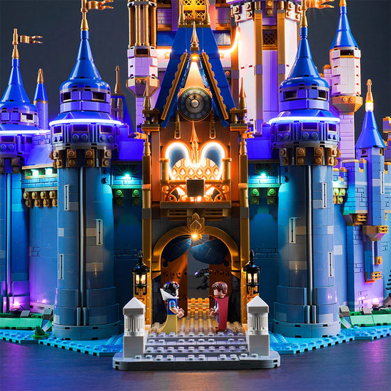 BrickBling - LED Licht Set für LEGO Disney Schloss (43222) inkl. Fernbedienung