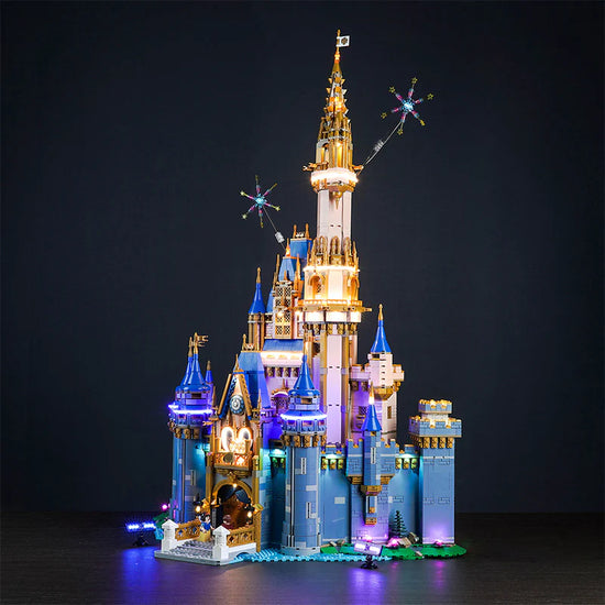 BrickBling - LED Licht Set für LEGO Disney Schloss (43222) inkl. Fernbedienung