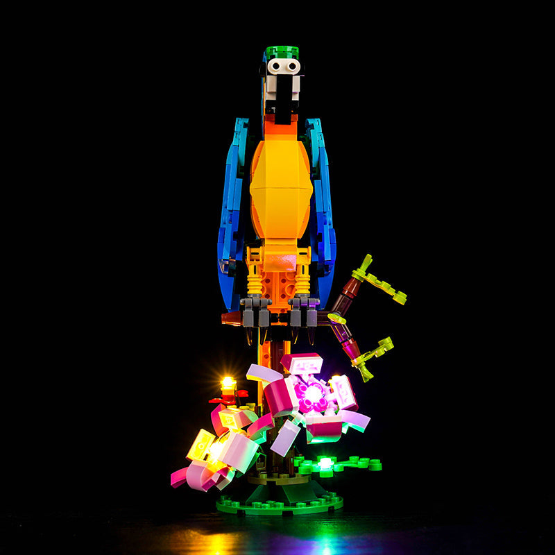 LED Licht Set für LEGO Exotischer Papagei (31136)
