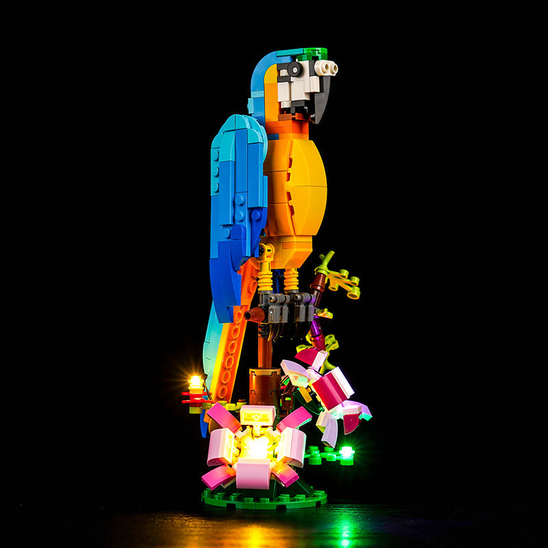 LED Licht Set für LEGO Exotischer Papagei (31136)