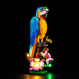 LED Licht Set für LEGO Exotischer Papagei (31136)