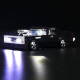 LED Licht Set für LEGO Fast & Furious 1970 Dodge Charger R/T (76912)