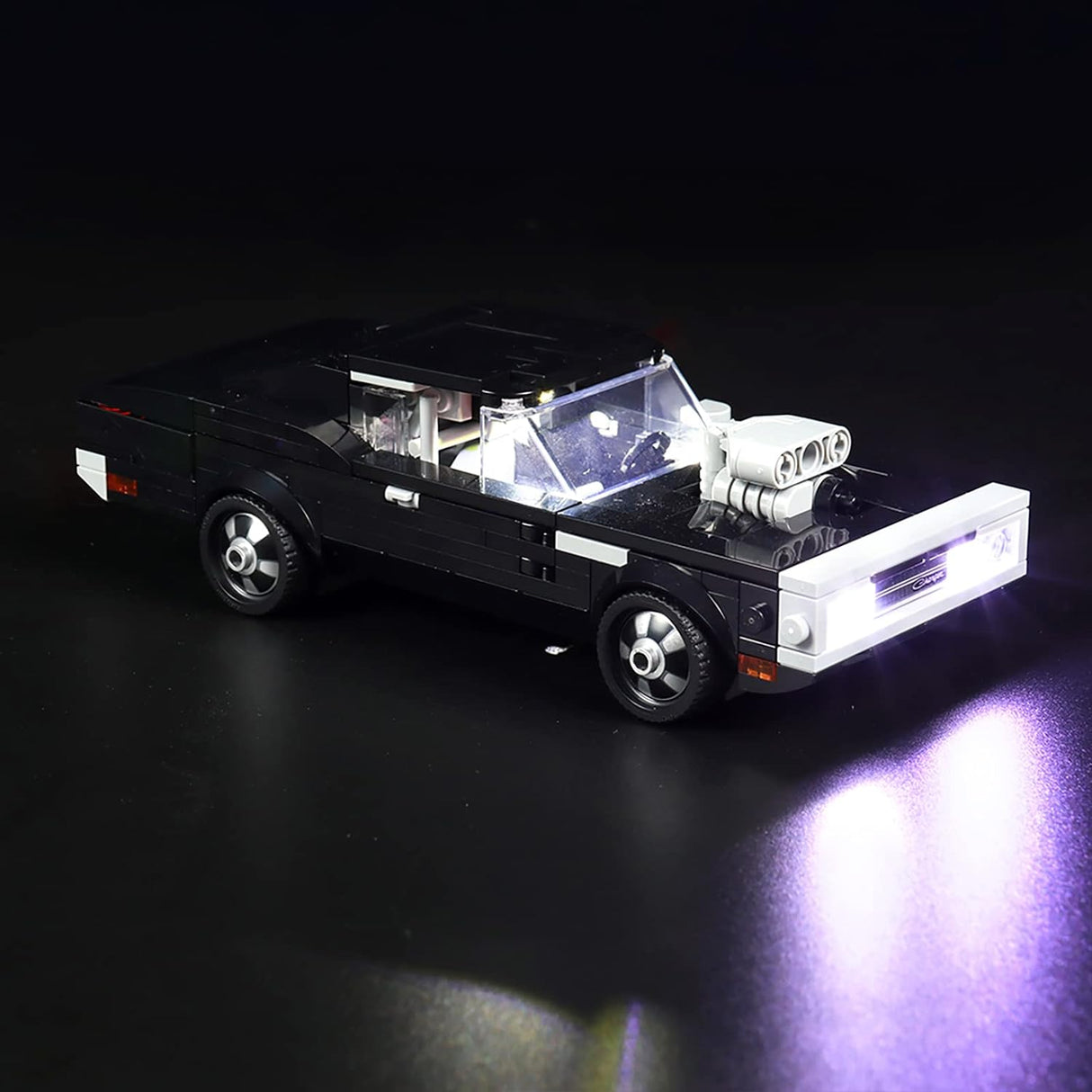 LED Licht Set für LEGO Fast & Furious 1970 Dodge Charger R/T (76912)
