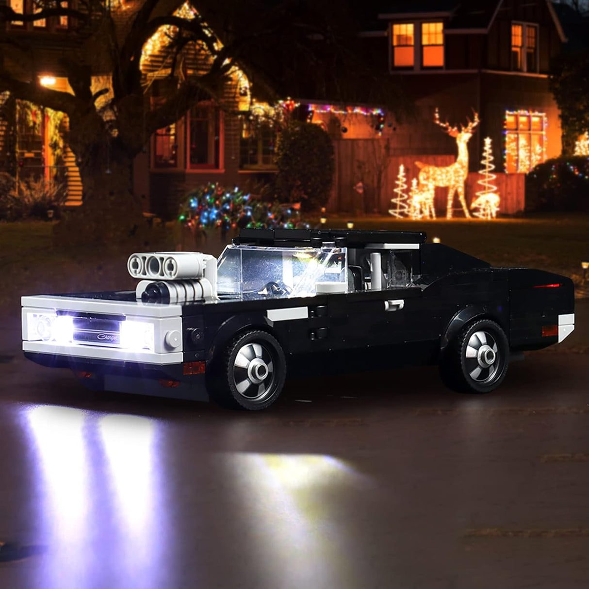 LED Licht Set für LEGO Fast & Furious 1970 Dodge Charger R/T (76912)