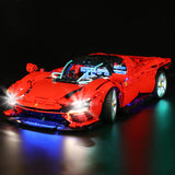 LED Licht Set für LEGO Ferrari Daytona SP3 (42143) inkl. Fernbedienung