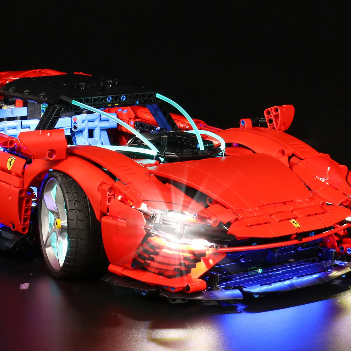 LED Licht Set für LEGO Ferrari Daytona SP3 (42143) inkl. Fernbedienung