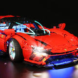 LED Licht Set für LEGO Ferrari Daytona SP3 (42143) inkl. Fernbedienung