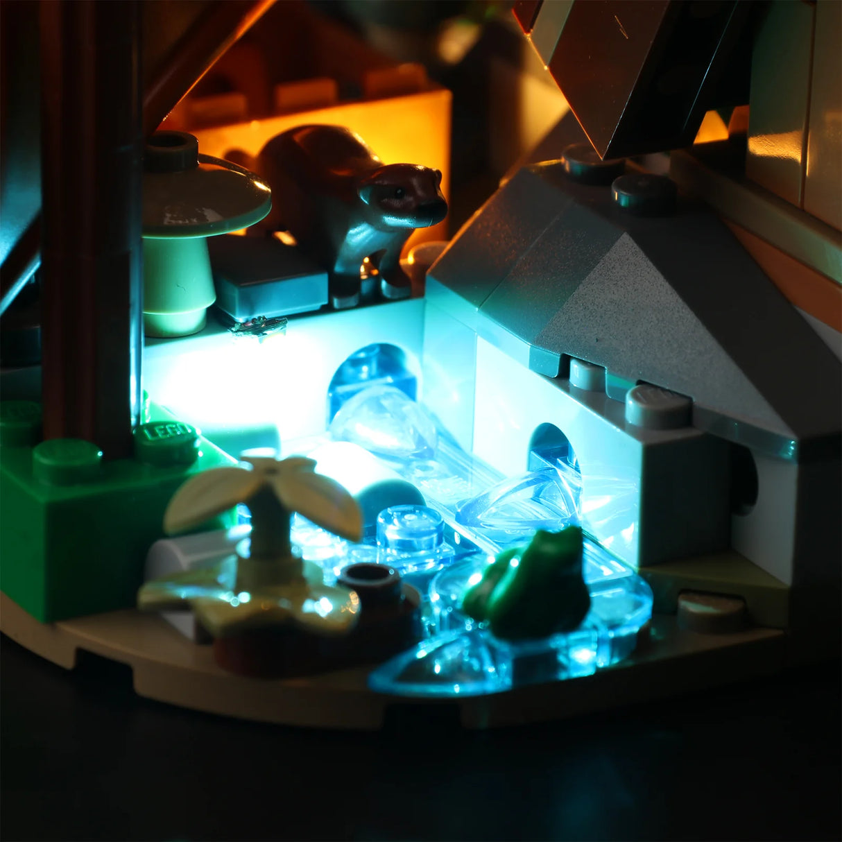 LED Licht Set für LEGO Finnhütte (21338) inkl. Fernbedienung