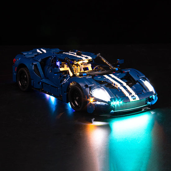 BrickBling - LED Licht Set für LEGO Ford GT 2022 (42154) inkl. Fernbedienung