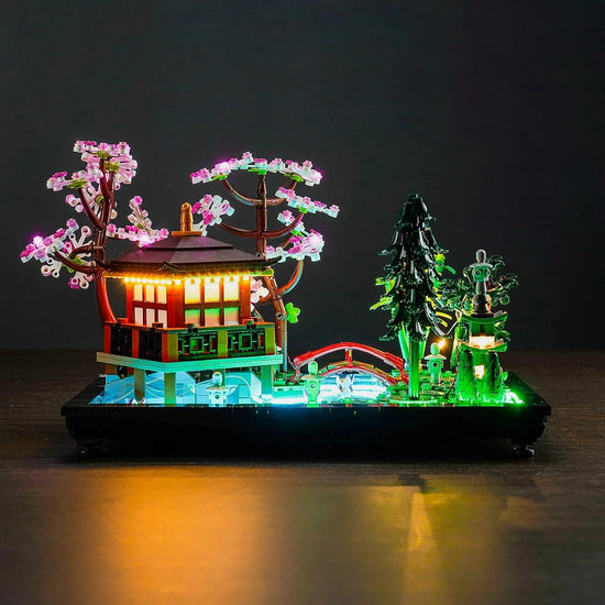 BrickBling - LED Licht Set für LEGO Garten der Stille (10315) inkl. Fernbedienung