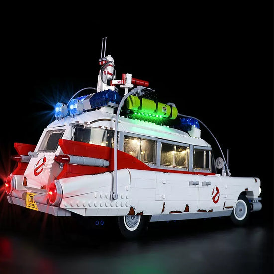 BrickBling - LED Licht Set für LEGO Ghostbusters: Auto ECTO-1 (10274) inkl. Fernbedienung