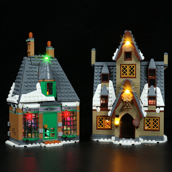 BrickBling - LED Licht Set für LEGO Harry Potter: Besuch in Hogsmeade (76388)