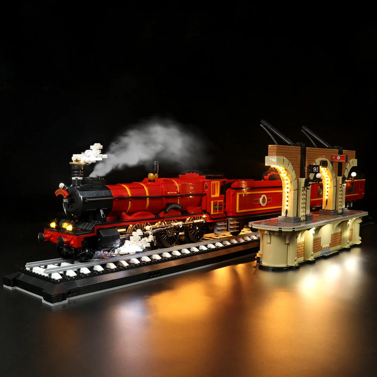 LED Licht Set für LEGO Harry Potter: Hogwarts Express - Sammler Edition (76405) inkl. Fernbedienung