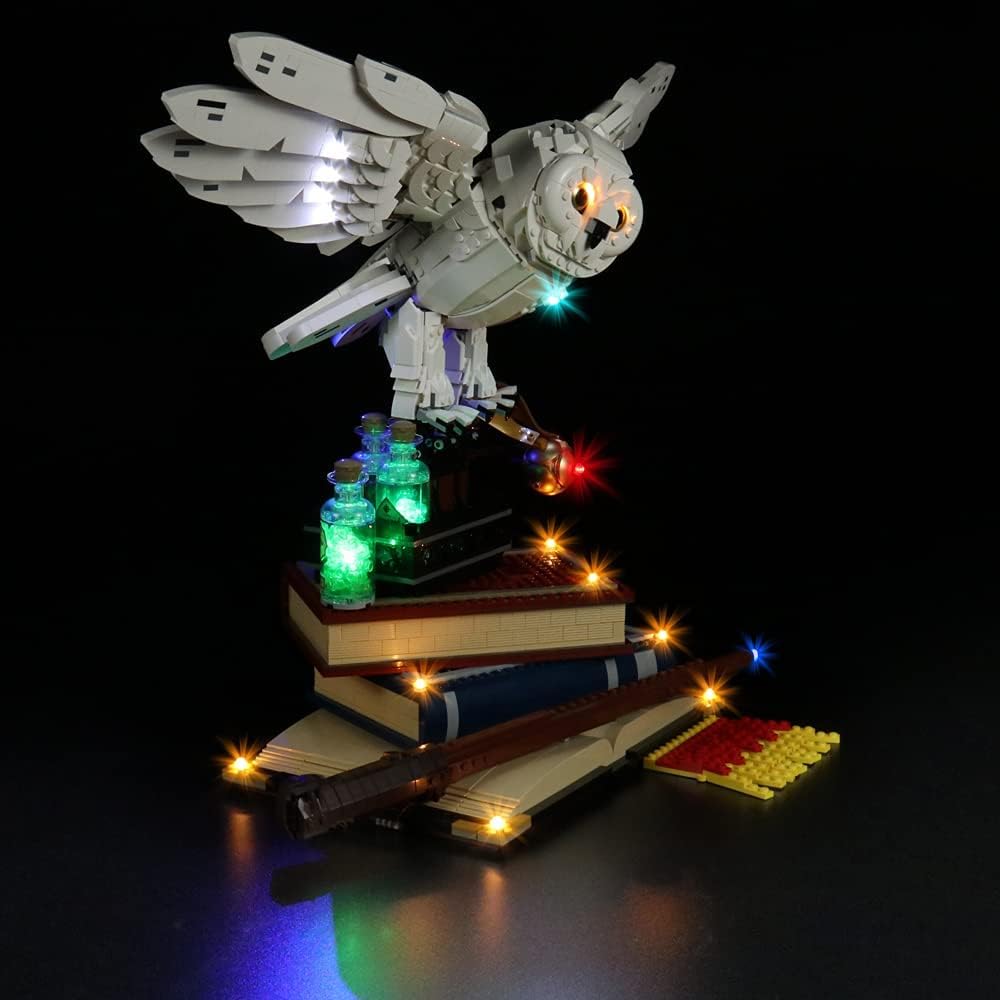 LED Licht Set für LEGO Harry Potter: Hogwarts Ikonen - Sammler Edition (76391) inkl. Fernbedienung