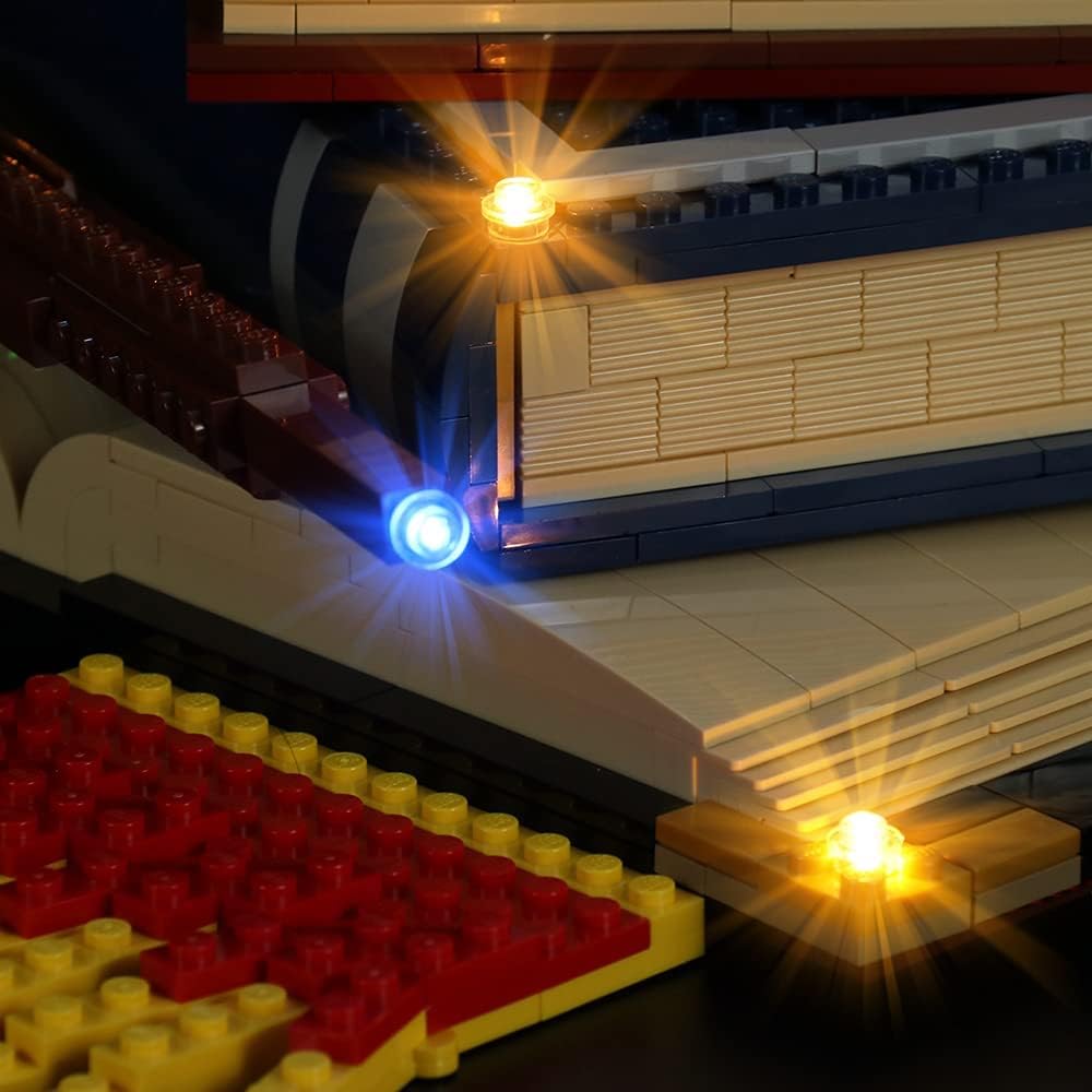 LED Licht Set für LEGO Harry Potter: Hogwarts Ikonen - Sammler Edition (76391) inkl. Fernbedienung