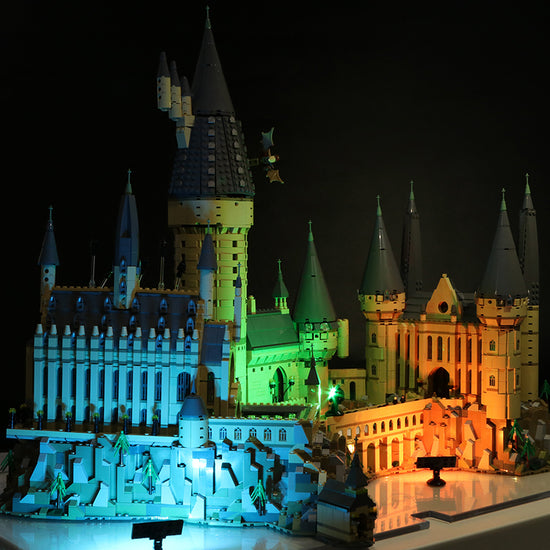 BrickBling - LED Licht Set für LEGO Harry Potter: Schloss Hogwarts (71043) inkl. Fernbedienung