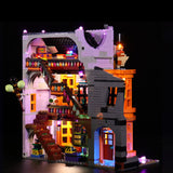 LED Licht Set für LEGO Harry Potter: Winkelgasse (75978) inkl. Fernbedienung