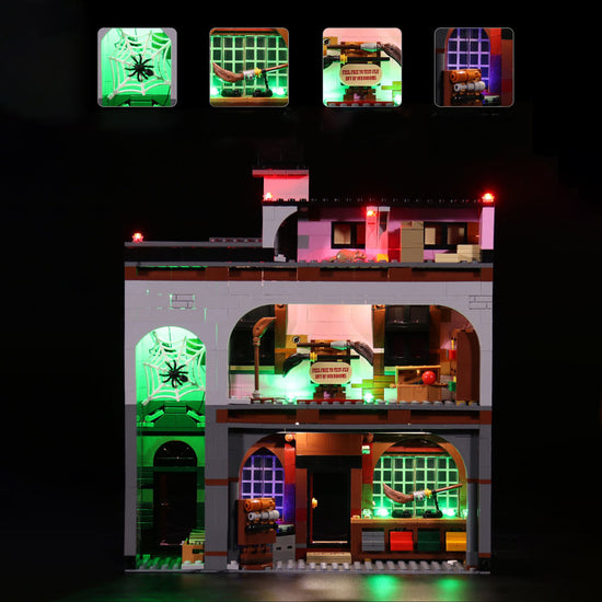 BrickBling - LED Licht Set für LEGO Harry Potter: Winkelgasse (75978) inkl. Fernbedienung