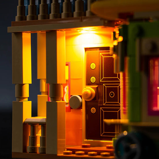 BrickBling - LED Licht Set für LEGO Haus aus Oben (43217) inkl. Fernbedienung