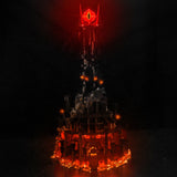 LED Licht Set für LEGO Der Herr der Ringe: Barad-dûr (10333) inkl. Fernbedienung