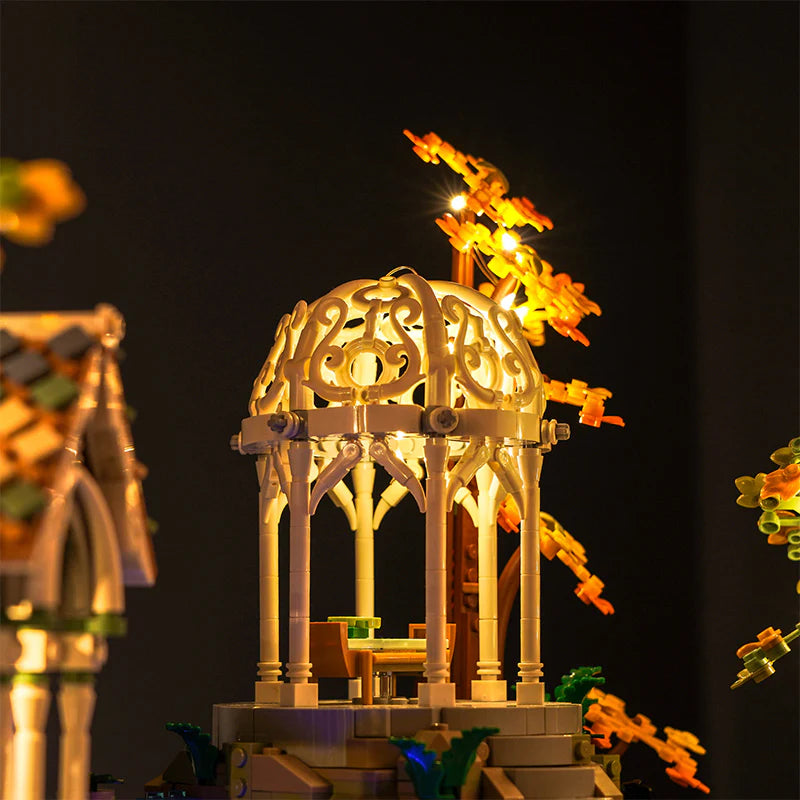 LED Licht Set für LEGO Herr der Ringe: Bruchtal (10316) inkl. Fernbedienung