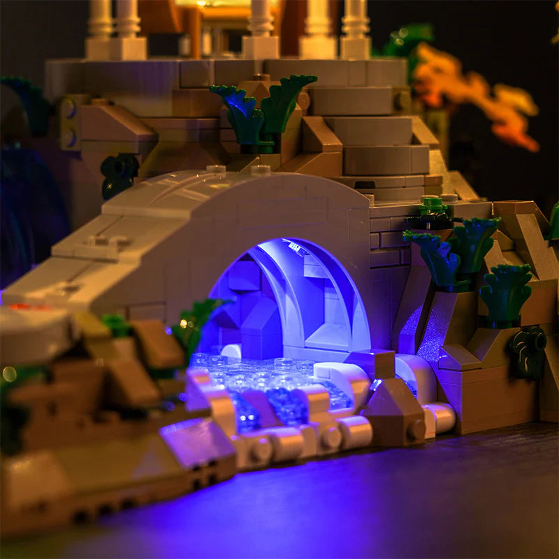 LED Licht Set für LEGO Herr der Ringe: Bruchtal (10316) inkl. Fernbedienung