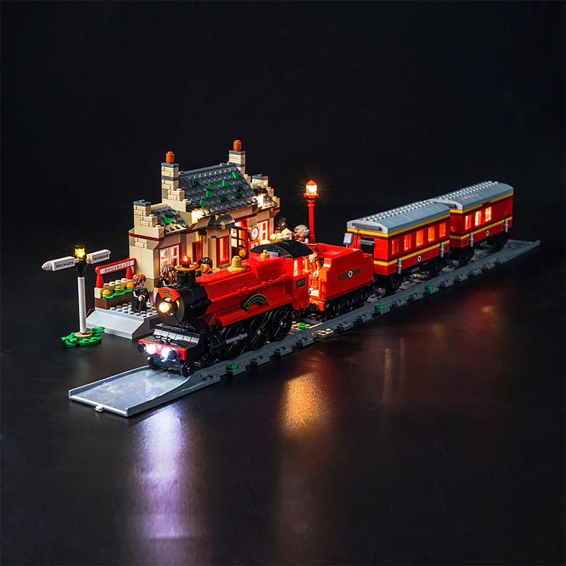 LED Licht Set für LEGO Hogwarts Express & der Bahnhof von Hogsmeade (76423) inkl. Fernbedienung