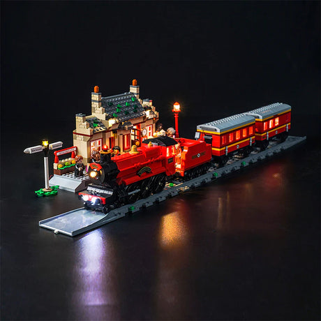 LED Licht Set für LEGO Hogwarts Express & der Bahnhof von Hogsmeade (76423) inkl. Fernbedienung