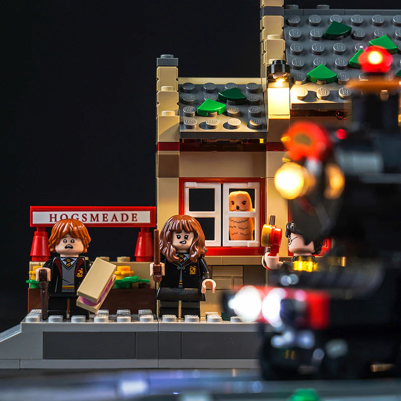 LED Licht Set für LEGO Hogwarts Express & der Bahnhof von Hogsmeade (76423) inkl. Fernbedienung