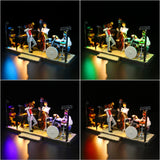 LED Licht Set für LEGO Jazz-Quartett (21334) inkl. Fernbedienung