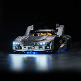 LED Licht Set für LEGO Koenigsegg: Jesko Absolut Supersportwagen (42173) inkl. Fernbedienung