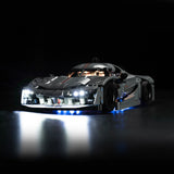 LED Licht Set für LEGO Koenigsegg: Jesko Absolut Supersportwagen (42173) inkl. Fernbedienung