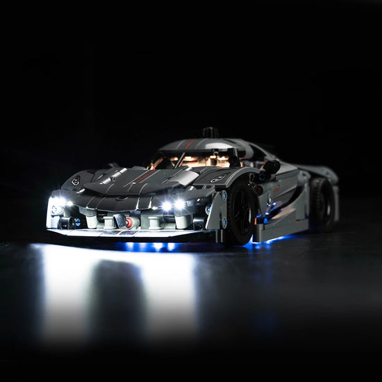 BrickBling - LED Licht Set für LEGO Koenigsegg: Jesko Absolut Supersportwagen (42173) inkl. Fernbedienung