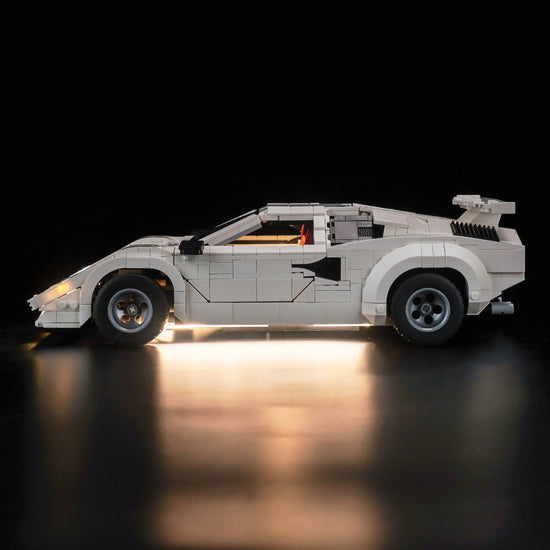 BrickBling - LED Licht Set für LEGO Lamborghini Countach (10337) inkl. Fernbedienung