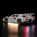 BrickBling - LED Licht Set für LEGO Lamborghini Countach (10337) inkl. Fernbedienung