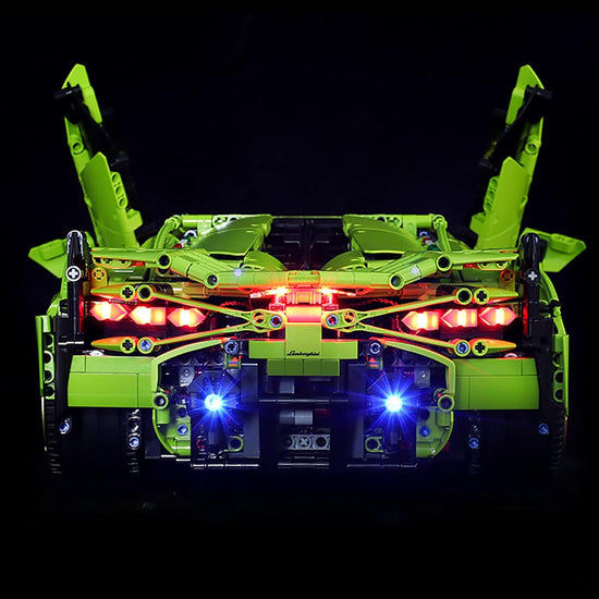 BrickBling - LED Licht Set für LEGO Lamborghini Sián FKP 37 (42115) inkl. Fernbedienung