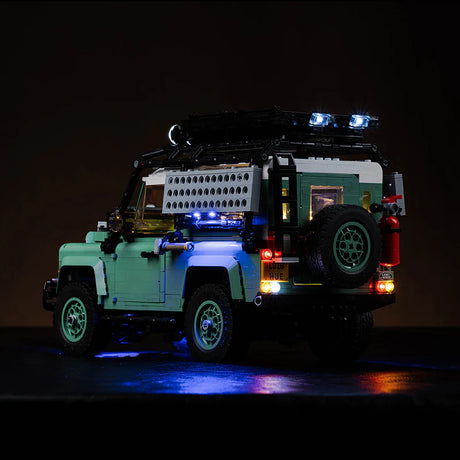 LED Licht Set für LEGO Land Rover Classic Defender 90 (10317) inkl. Fernbedienung