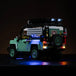 BrickBling - LED Licht Set für LEGO Land Rover Classic Defender 90 (10317) inkl. Fernbedienung