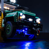 LED Licht Set für LEGO Land Rover Classic Defender 90 (10317) inkl. Fernbedienung