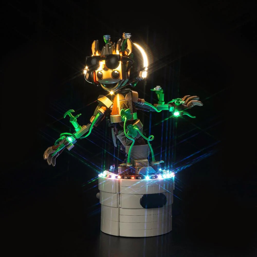 LED Licht Set für LEGO Marvel: Tanzender Groot (76297)